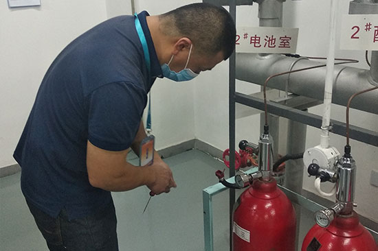 消防檢測(cè)氣體滅火系統(tǒng)
